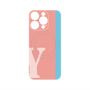 プレミアムパネル with MagSafe［ オリジナル - initial color line - Y pink ］