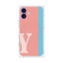 プレミアムパネル with MagSafe［ オリジナル - initial color line - Y pink ］