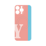 プレミアムパネル with MagSafe［ オリジナル - initial color line - Y pink ］