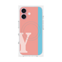 プレミアムパネル with MagSafe［ オリジナル - initial color line - Y pink ］