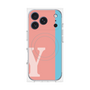 プレミアムパネル with MagSafe［ オリジナル - initial color line - Y pink ］