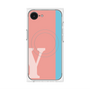 プレミアムパネル with MagSafe［ オリジナル - initial color line - Y pink ］