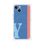 プレミアムパネル with MagSafe［ オリジナル - initial color line - Y blue ］