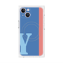 プレミアムパネル with MagSafe［ オリジナル - initial color line - Y blue ］
