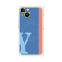 プレミアムパネル with MagSafe［ オリジナル - initial color line - Y blue ］