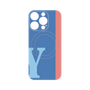 プレミアムパネル with MagSafe［ オリジナル - initial color line - Y blue ］