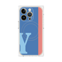 プレミアムパネル with MagSafe［ オリジナル - initial color line - Y blue ］