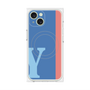 プレミアムパネル with MagSafe［ オリジナル - initial color line - Y blue ］