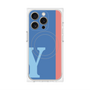 プレミアムパネル with MagSafe［ オリジナル - initial color line - Y blue ］