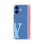 プレミアムパネル with MagSafe［ オリジナル - initial color line - Y blue ］