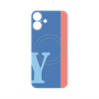 プレミアムパネル with MagSafe［ オリジナル - initial color line - Y blue ］
