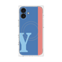 プレミアムパネル with MagSafe［ オリジナル - initial color line - Y blue ］
