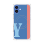 プレミアムパネル with MagSafe［ オリジナル - initial color line - Y blue ］