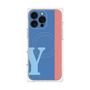 プレミアムパネル with MagSafe［ オリジナル - initial color line - Y blue ］