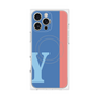 プレミアムパネル with MagSafe［ オリジナル - initial color line - Y blue ］