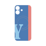 プレミアムパネル with MagSafe［ オリジナル - initial color line - Y blue ］