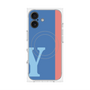 プレミアムパネル with MagSafe［ オリジナル - initial color line - Y blue ］