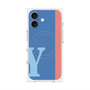 プレミアムパネル with MagSafe［ オリジナル - initial color line - Y blue ］