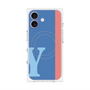 プレミアムパネル with MagSafe［ オリジナル - initial color line - Y blue ］