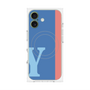 プレミアムパネル with MagSafe［ オリジナル - initial color line - Y blue ］