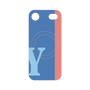 プレミアムパネル with MagSafe［ オリジナル - initial color line - Y blue ］