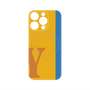 プレミアムパネル with MagSafe［ オリジナル - initial color line - Y orange ］