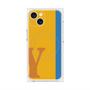 プレミアムパネル with MagSafe［ オリジナル - initial color line - Y orange ］