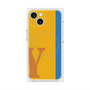 プレミアムパネル with MagSafe［ オリジナル - initial color line - Y orange ］