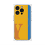 プレミアムパネル with MagSafe［ オリジナル - initial color line - Y orange ］
