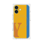 プレミアムパネル with MagSafe［ オリジナル - initial color line - Y orange ］