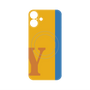 プレミアムパネル with MagSafe［ オリジナル - initial color line - Y orange ］