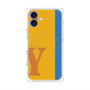 プレミアムパネル with MagSafe［ オリジナル - initial color line - Y orange ］