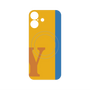 プレミアムパネル with MagSafe［ オリジナル - initial color line - Y orange ］