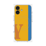 プレミアムパネル with MagSafe［ オリジナル - initial color line - Y orange ］