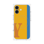 プレミアムパネル with MagSafe［ オリジナル - initial color line - Y orange ］
