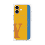 プレミアムパネル with MagSafe［ オリジナル - initial color line - Y orange ］