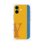 プレミアムパネル with MagSafe［ オリジナル - initial color line - Y orange ］