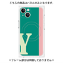 プレミアムパネル with MagSafe［ オリジナル - initial color line - Y green ］