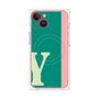 プレミアムパネル with MagSafe［ オリジナル - initial color line - Y green ］