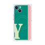 プレミアムパネル with MagSafe［ オリジナル - initial color line - Y green ］