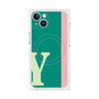 プレミアムパネル with MagSafe［ オリジナル - initial color line - Y green ］