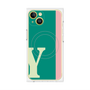 プレミアムパネル with MagSafe［ オリジナル - initial color line - Y green ］