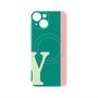 プレミアムパネル with MagSafe［ オリジナル - initial color line - Y green ］