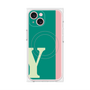 プレミアムパネル with MagSafe［ オリジナル - initial color line - Y green ］