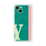プレミアムパネル with MagSafe［ オリジナル - initial color line - Y green ］