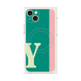 プレミアムパネル with MagSafe［ オリジナル - initial color line - Y green ］