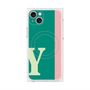 プレミアムパネル with MagSafe［ オリジナル - initial color line - Y green ］