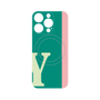 プレミアムパネル with MagSafe［ オリジナル - initial color line - Y green ］