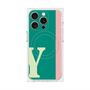 プレミアムパネル with MagSafe［ オリジナル - initial color line - Y green ］