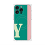 プレミアムパネル with MagSafe［ オリジナル - initial color line - Y green ］